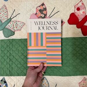 Colorful Striped Wellness Journal